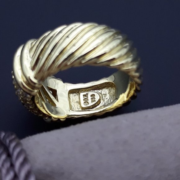 David Yurman Metro Ring 10mm wide - Picture 10 of 10